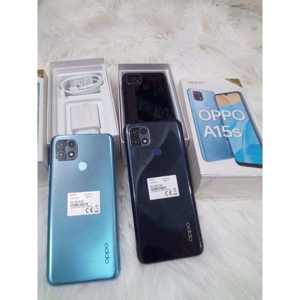 OPPO A15s 4/64 second fullset grade A