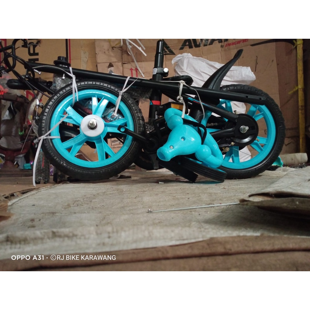 SEPEDA ANAK LAKI LAKI 12 inch BMX CENTRUM CT8805 SETIR EVA/BAN MATI