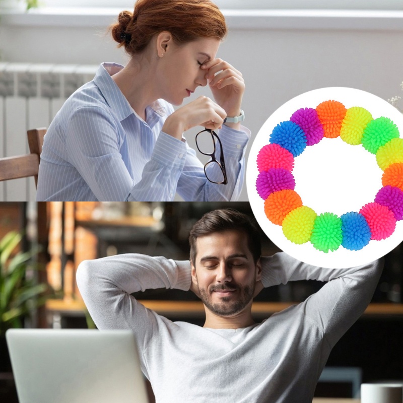Mary Gelang Mainan Dekompresi Fidget Elastic Hair Band Untuk Pressure Release Autism