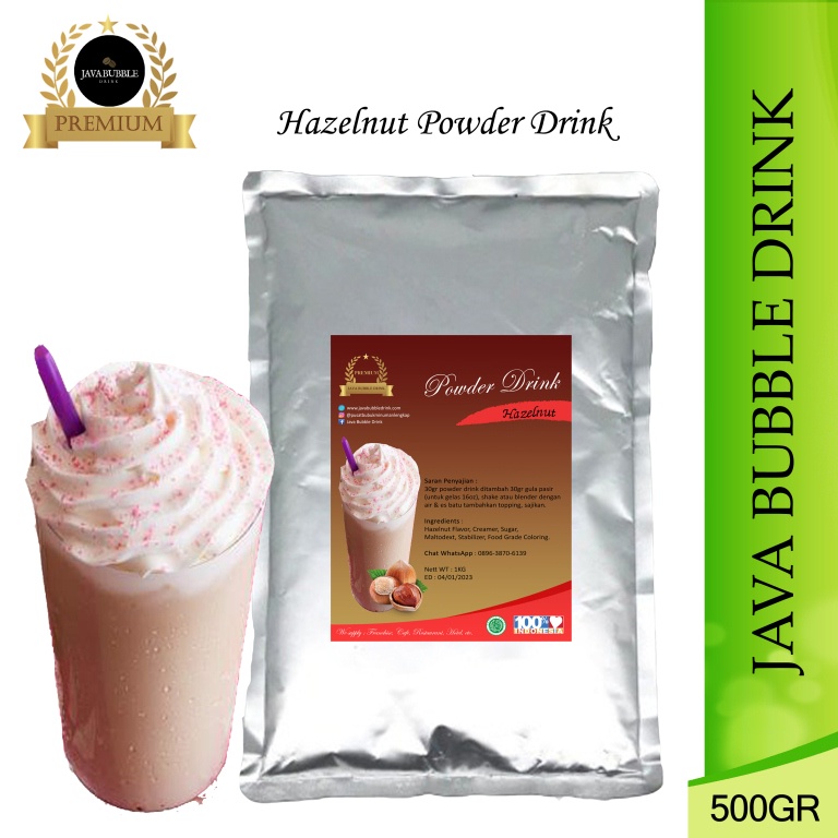 

Bubuk Minuman Hazelnut 500Gr