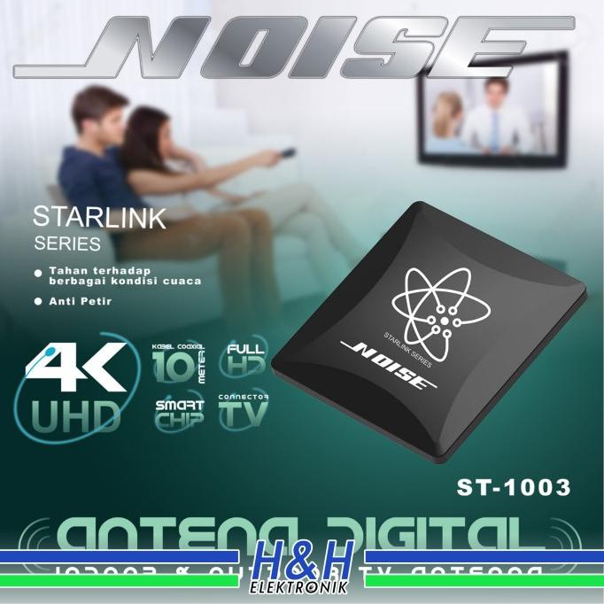 Grosir Antena Digital Noise St-1003 Indoor/Outdoor Smart Chip 4K Uhd