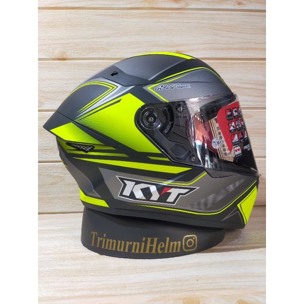 KYT TT-course tourist fluo yellow