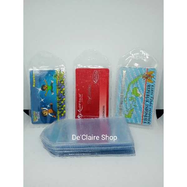 

PLASTIK KARTU KTP SIM ATM ID CARD PELINDUNG KARTU SERBAGUNA ANTI GORES /pc