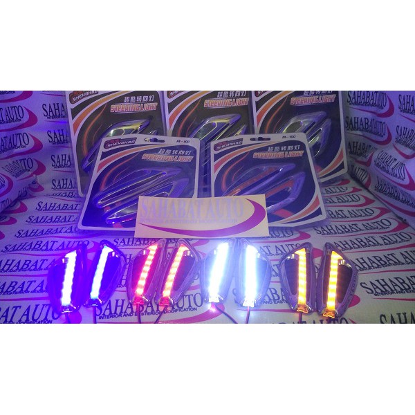 Side Marker Light, Lampu Sein Led Samping Mobil Kuning