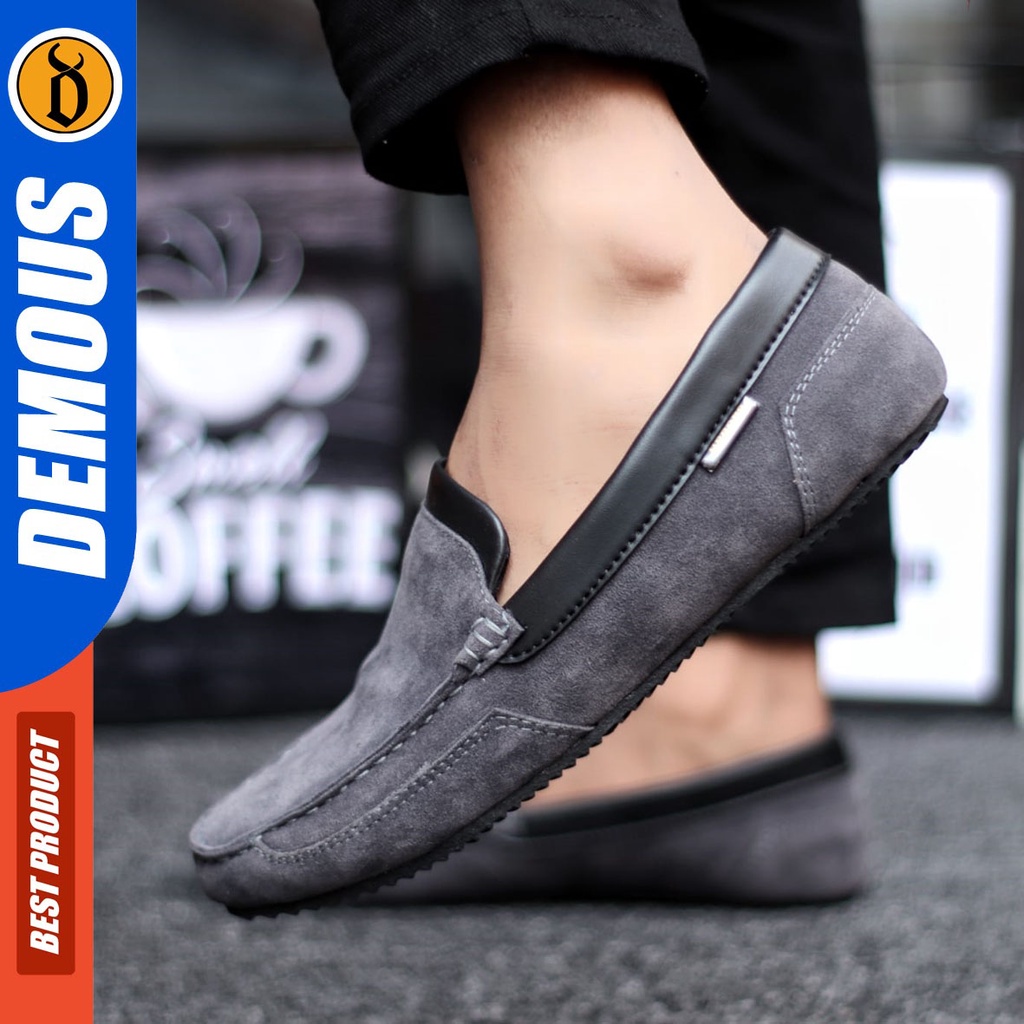 DEMOUS KILIAN - Sepatu Slip On Pria Casual