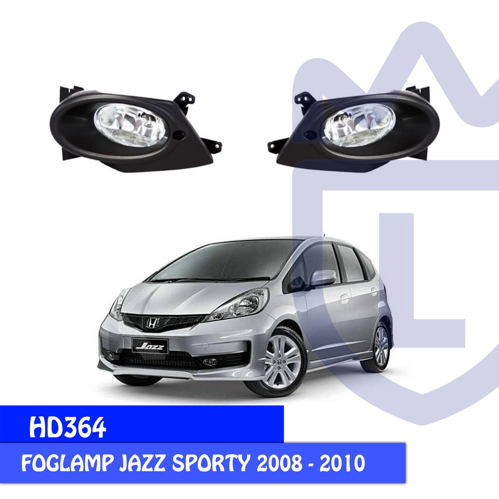 FOGLAMP / LAMPU KABUT DLAA HD364 HONDA NEW JAZZ RS 2008-2010