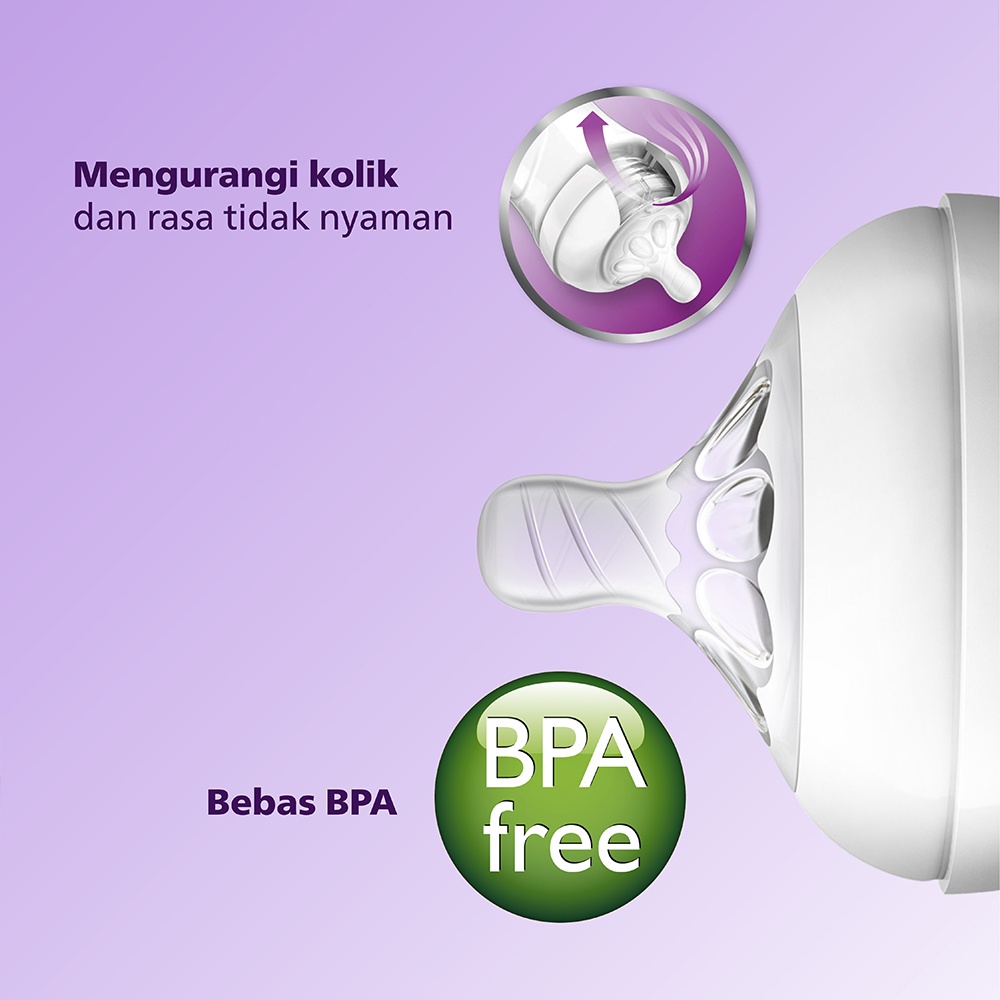 PHILIPS AVENT Teat Natural | Nipple Replacement / Kepala Dot Pengganti Avent Natural