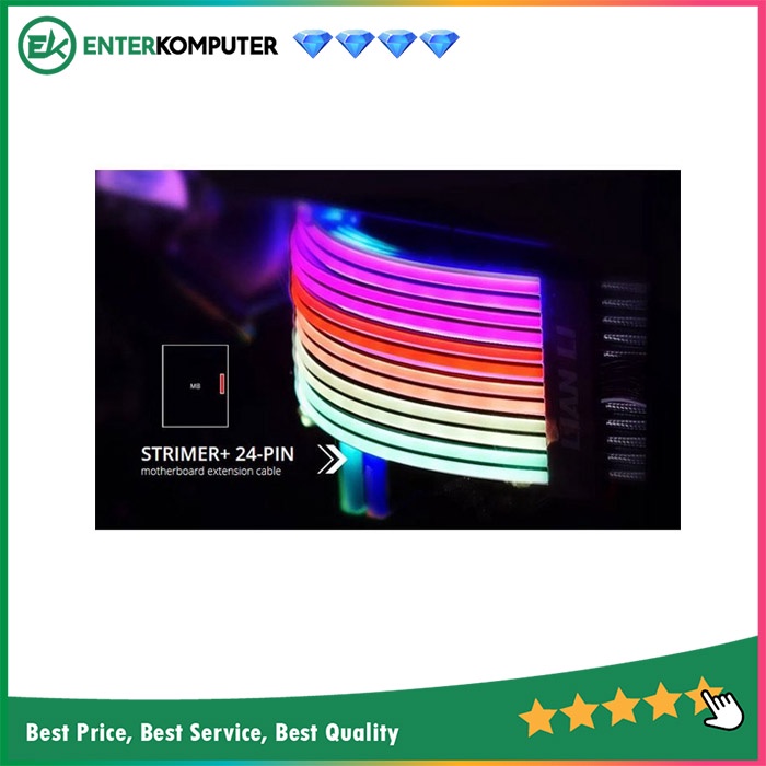 LIAN LI STRIMER PLUS V2 RGB 24 PIN PSU CABLE