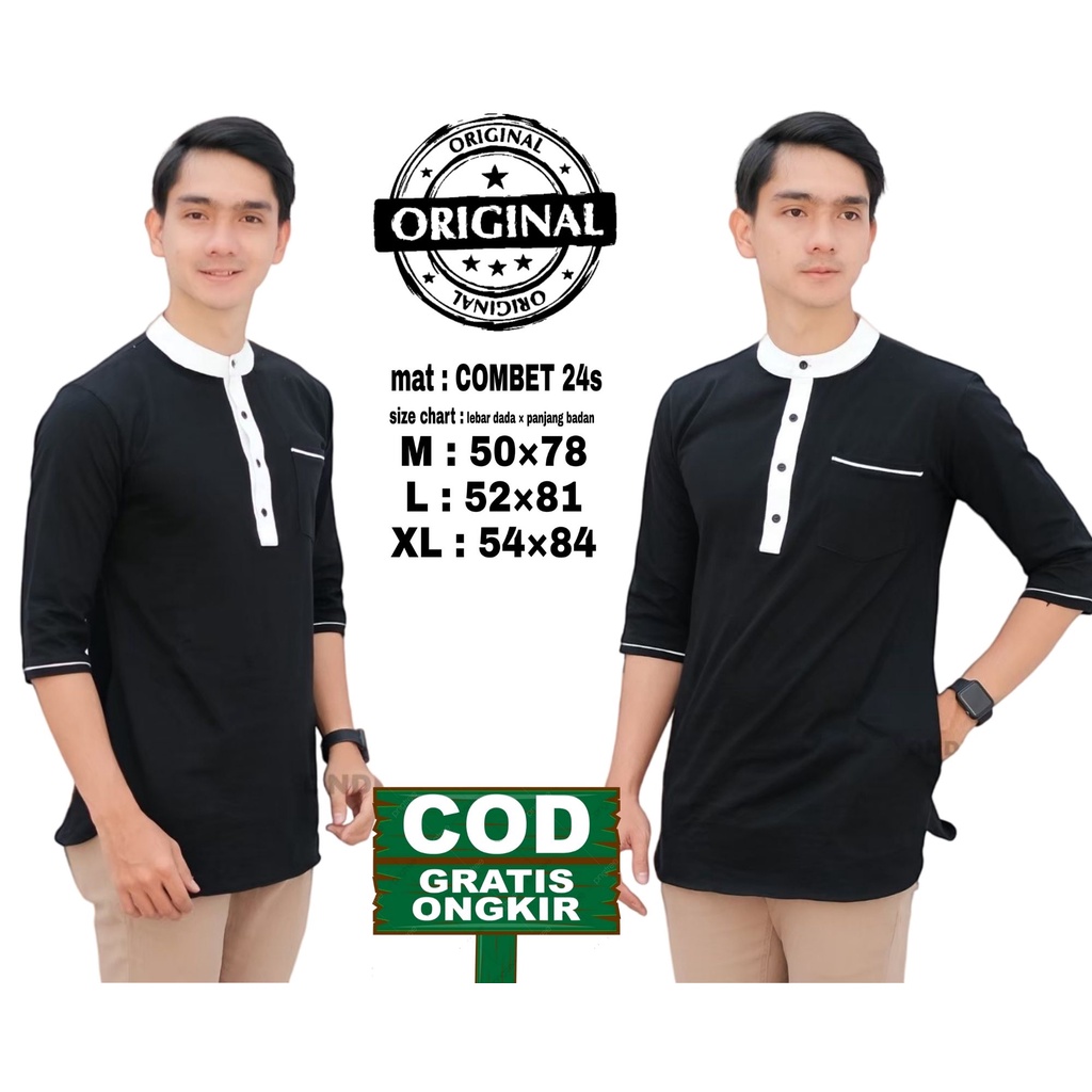 kurta Pakistan / Kurta Lengan Panjang / Kurta Premium / Kurta Bahan Toyobo / Kurta Pakistan Lengan P