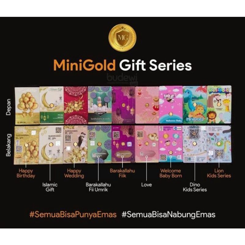 MiniGold gift series