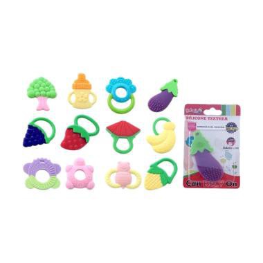 RELIABLE MURAH GIGITAN BAYI TEETHER GIGITAN BAYI SILICONE SILIKON MAINAN GIGIT / FRUIT FEEDER