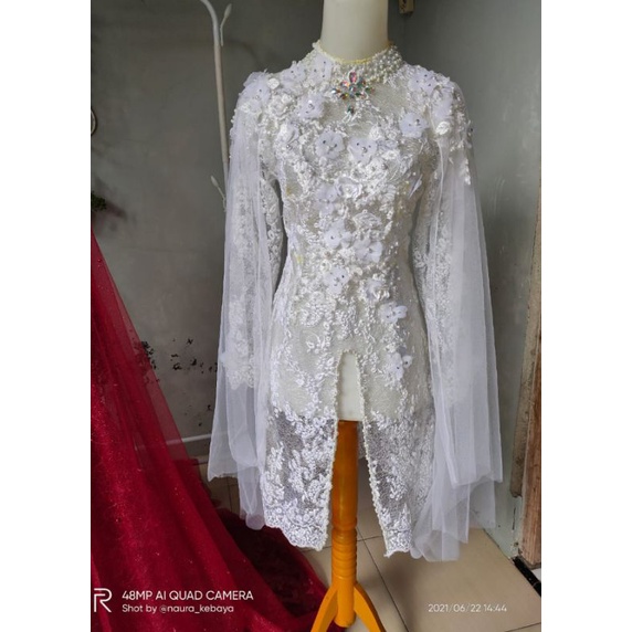 Kebaya Akad|Kebaya Pengantin Modern|Kebaya Putih