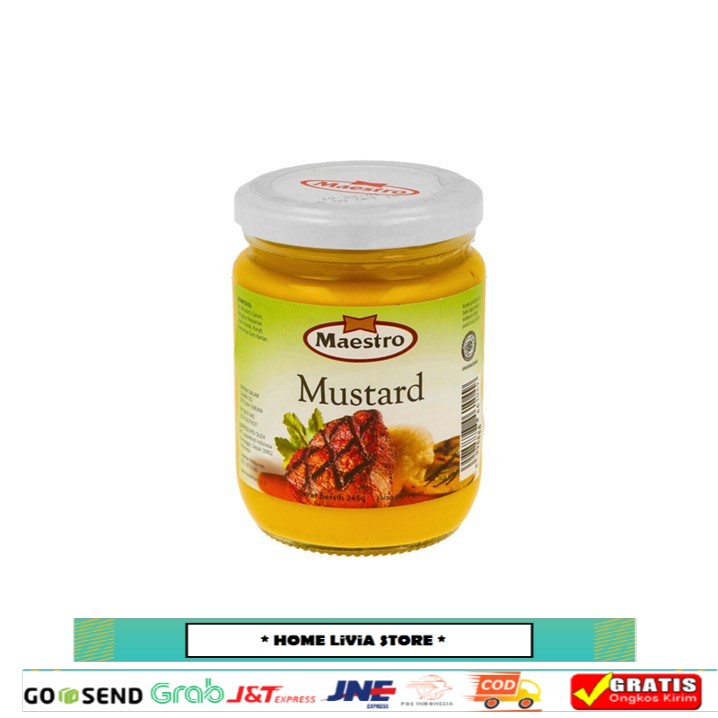 

Maestro Saus Mustard 245 gr