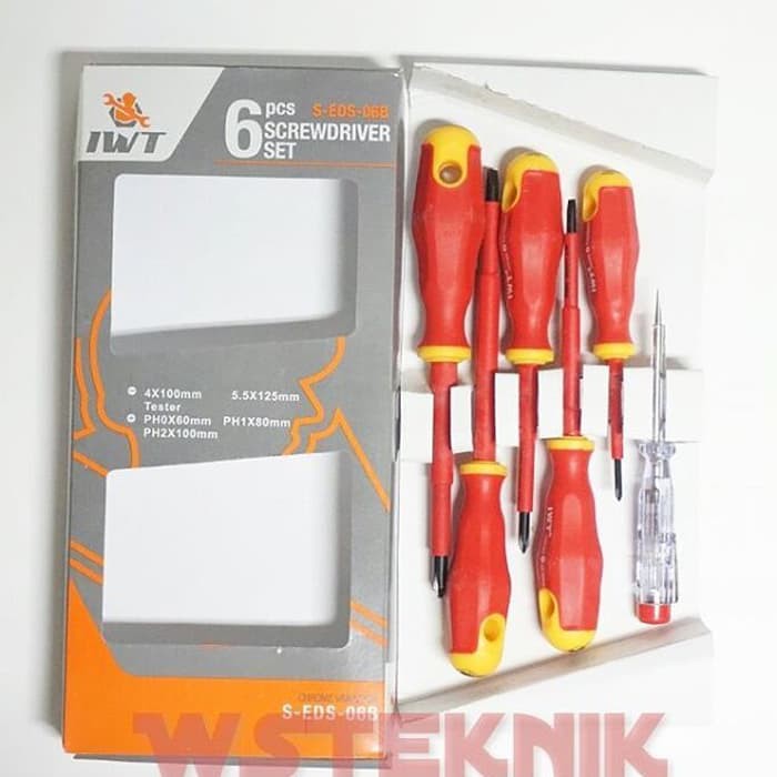 IWT Obeng Set 6 Pcs / Screwdriver set