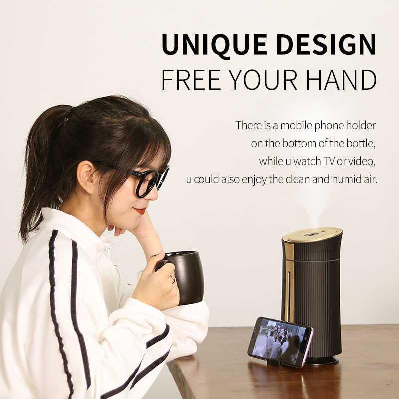 ELOOLE Air Humidifier Aromatherapy Diffuser LED 1100ml - SJA8 ( Al-Yusi )