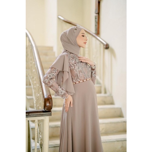 Aurora dress - gamis Open PO