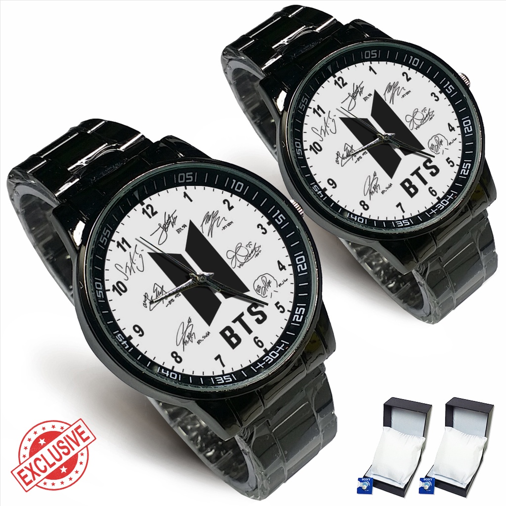 Jam Tangan Rantai Couple (BANGTAN BOYS) BTS 1 (Keren)