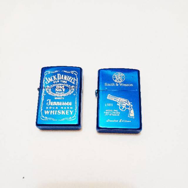 korek zippo Blue Motif Korek api Zippo