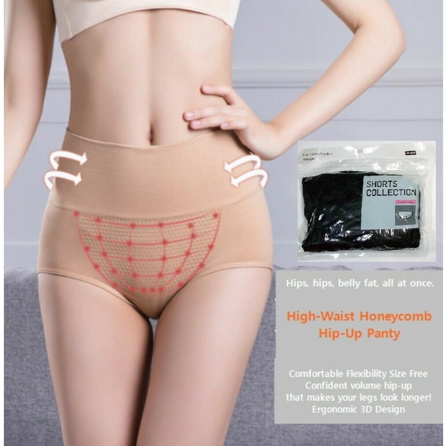 Celana Dalam High Waist Lembut - Briefs - Elastis / CD Munafie Slimming D08 &amp; CDP02