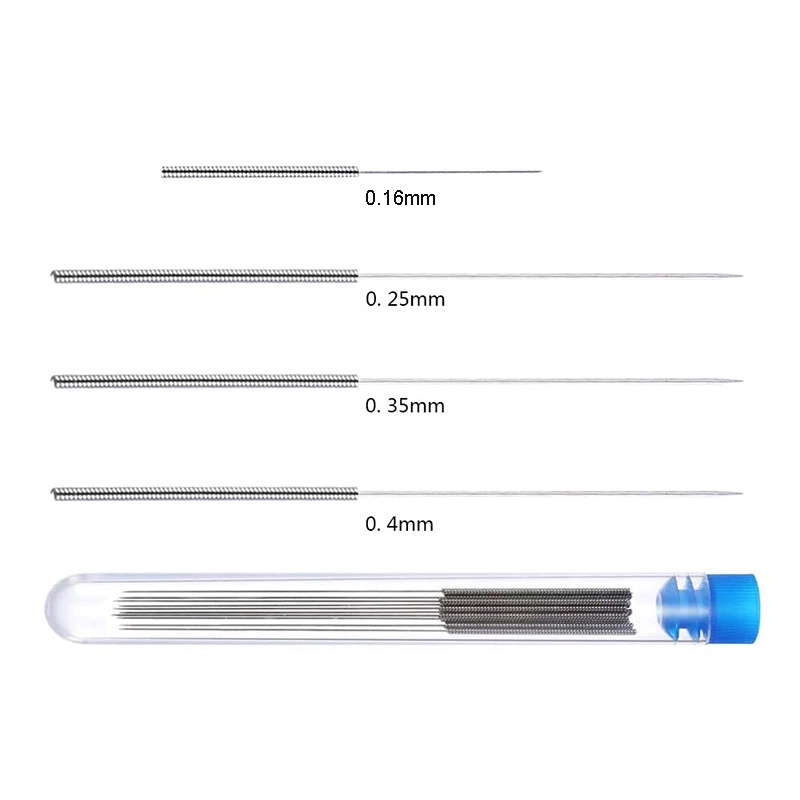 Jarum Pembersih Nozzle 3D Printer Cleaning Needle Tool 10 PCS - DY11 - Silver