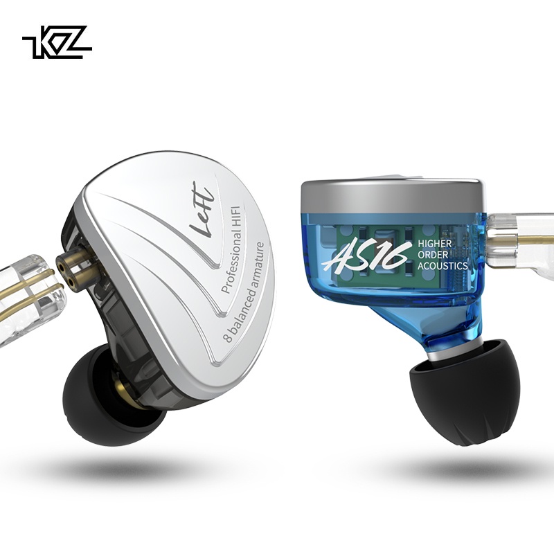 KZ AS16 In Ear Metal Earphone with Mic