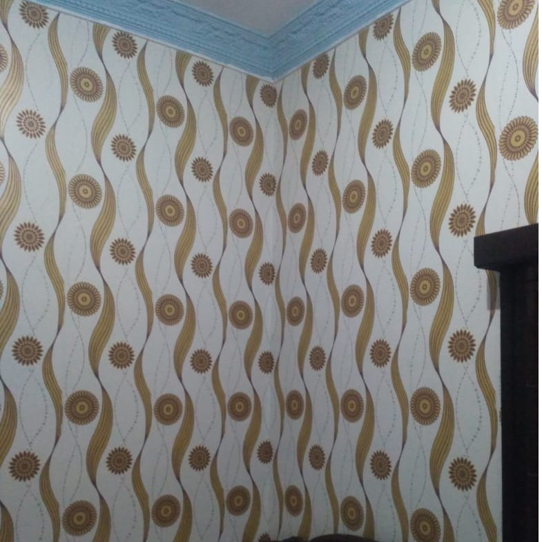 wallpaper dinding cakra gold wallpaper dinding ruang tamu 10 m
