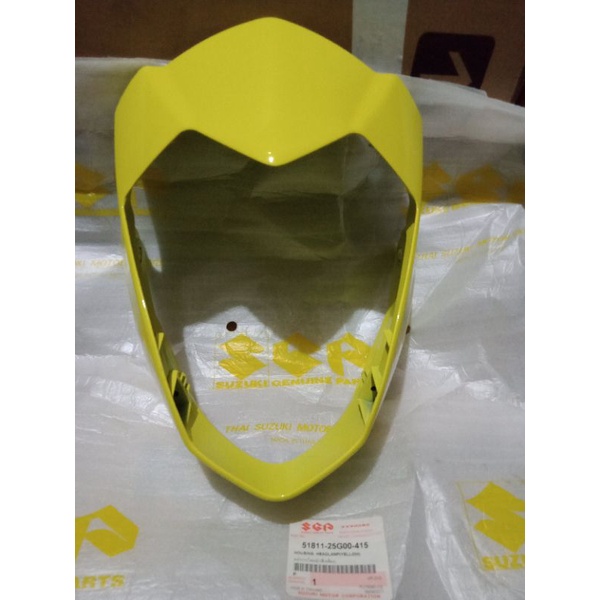 Original SGP Batok Kepala Lampu Depan Satria Fu Old Fu Thailand Kuning 51811-25G00