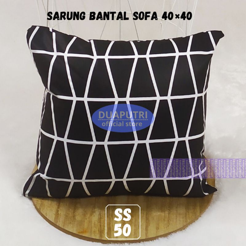 SARUNG SOFA 40×40 MOTIP DOTI