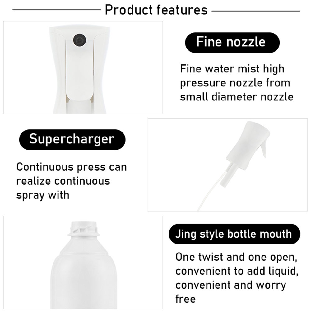 ★500ML★ Botol Spray/Botol Semprot Serbaguna/Barbershop Salon Bottle/Hair Spray Bottle