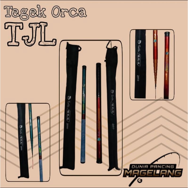Joran Tegek Orca TJL Ruas Pendek