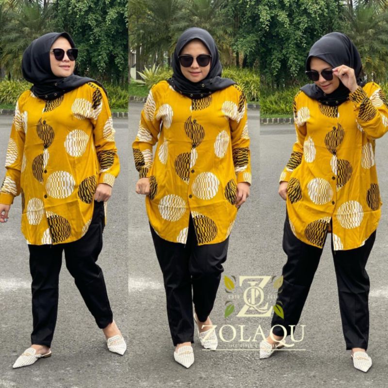 Set Baju Celana ZOLAQU Original
