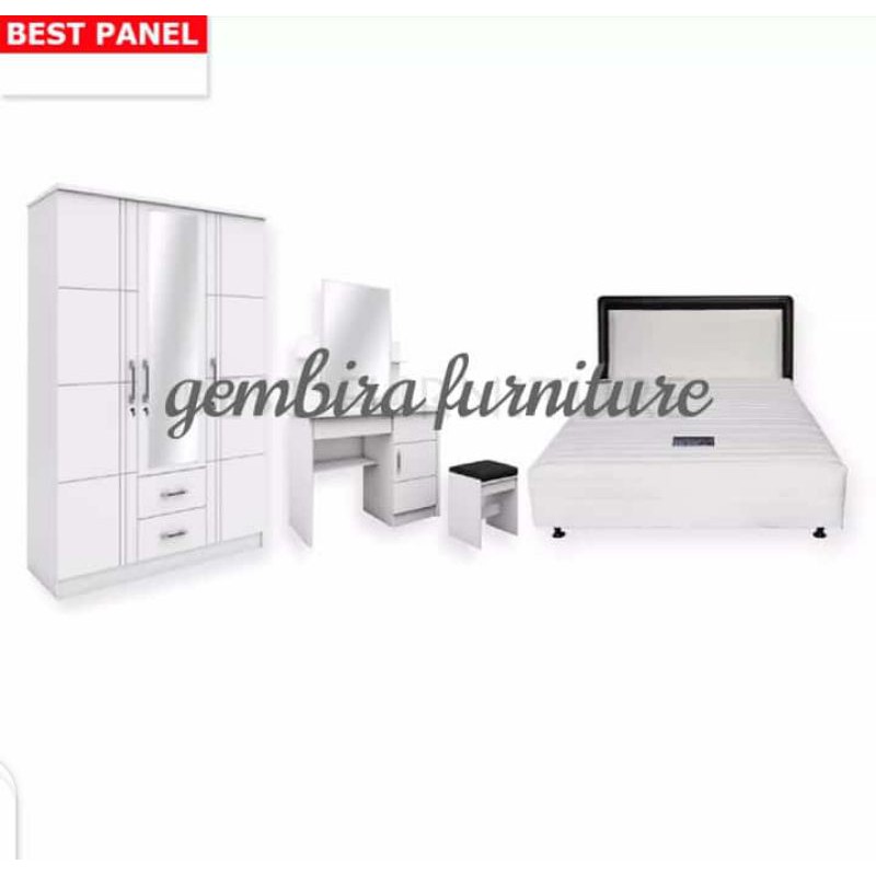 JABODETABEK gratis ongkir paket kamar seserahan dipan kasur lemari