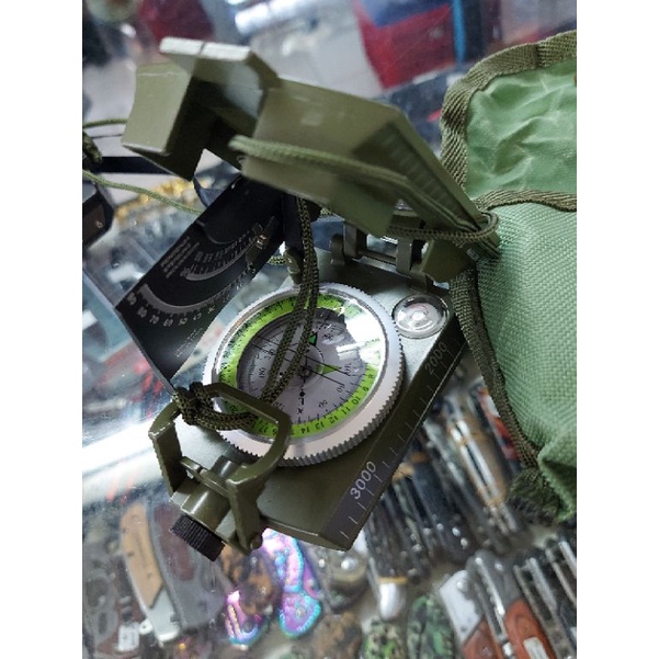 KOMPAS BIDIK DENGAN CLINOMETER navigasi