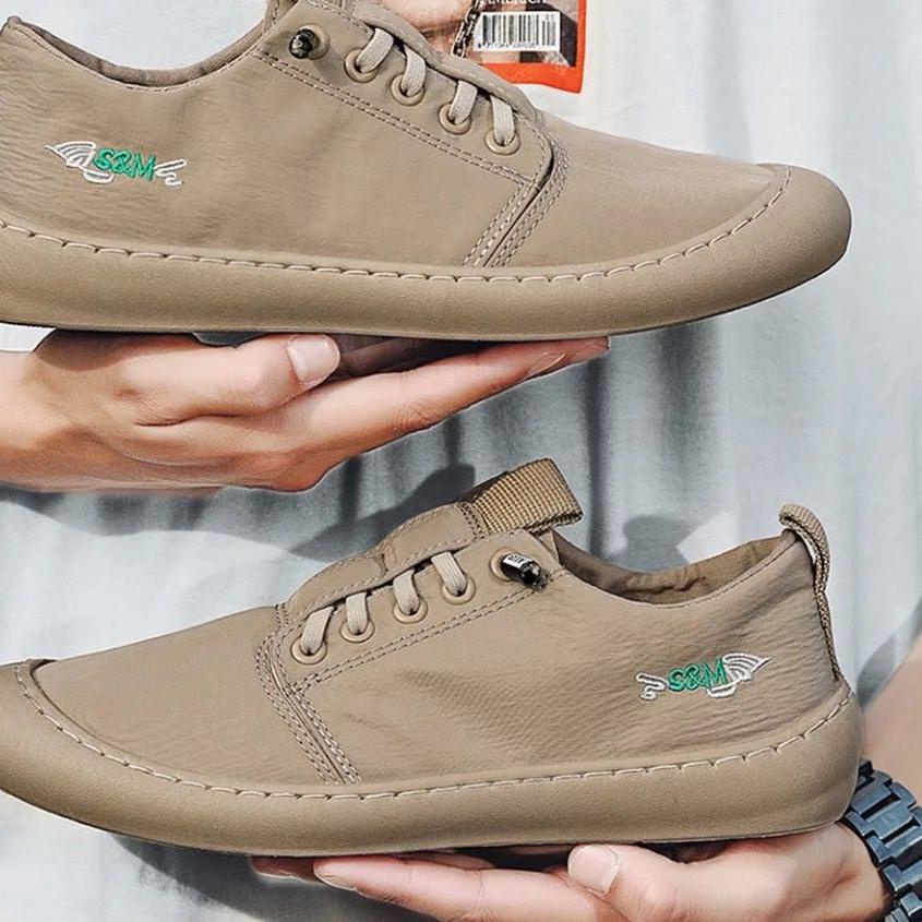 SEPATU SNEAKERS PRIA KASUAL SANTAI SEPATU SNEAKER COWOK COWO KETS LIGHT ELVES SHOES SM-3 TERMURAH
