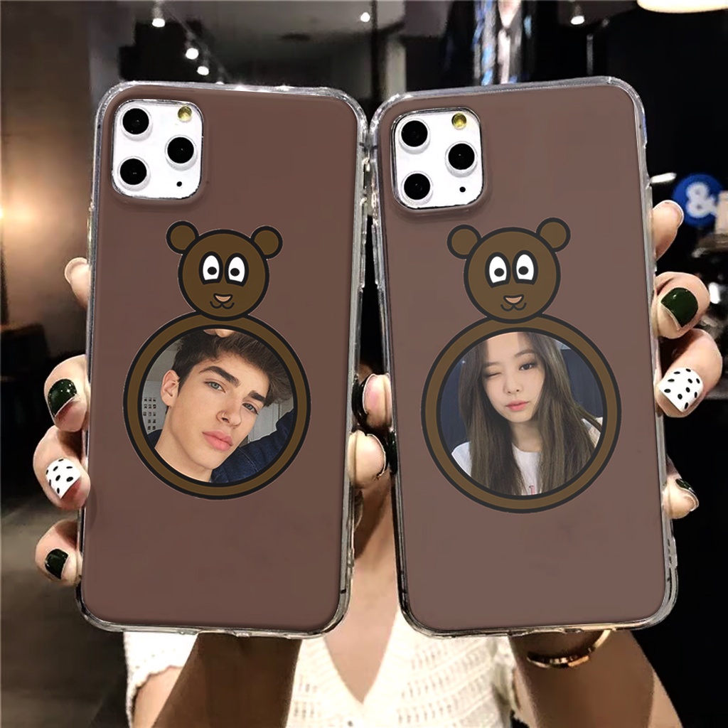 Softcase custom case couple for all type hp bisa pasang foto sendiri / Custom case couple