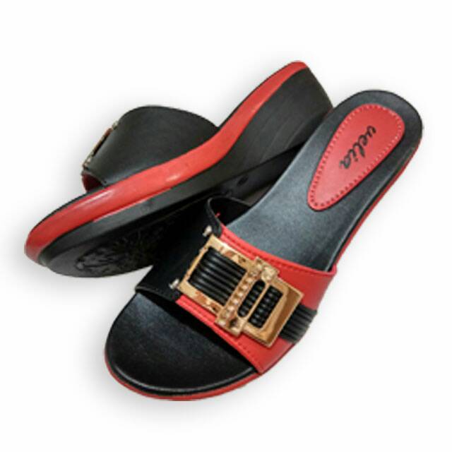 Velia 37-40 Sandal Wedges Wanita / Sandal Lebaran Wanita / Sandal Fahion Wanita