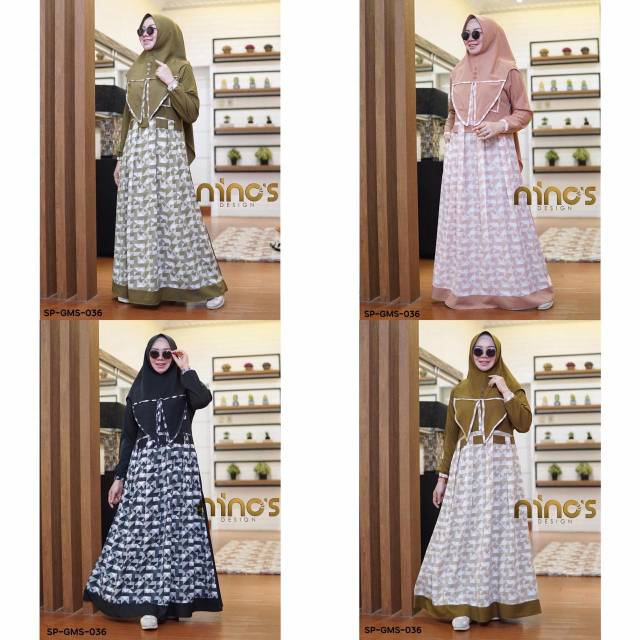 Gamis syari ninos 036