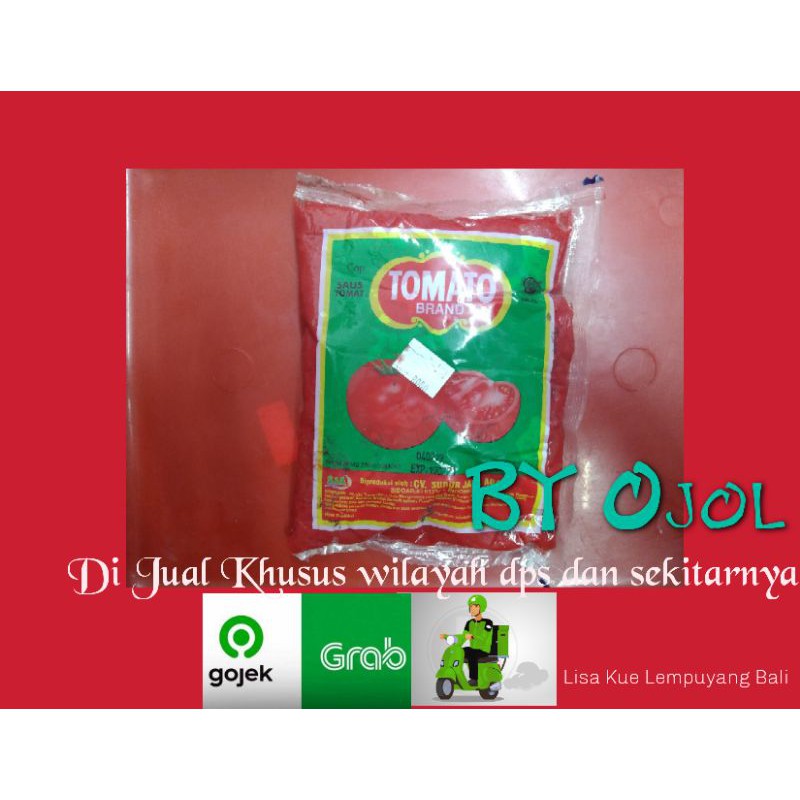 

Saus/Saos Tomat Pouch TOMATO 630ml Lisa Kue Lempuyang Bali