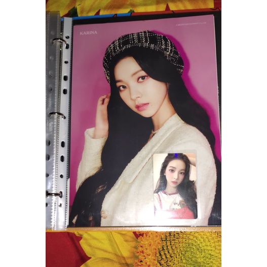 READY STOCK  (BACA DESC) SHARING SEASON GREETINGS AESPA KARINA SET TAG : SG AESPA SG KARINA BENEFIT 