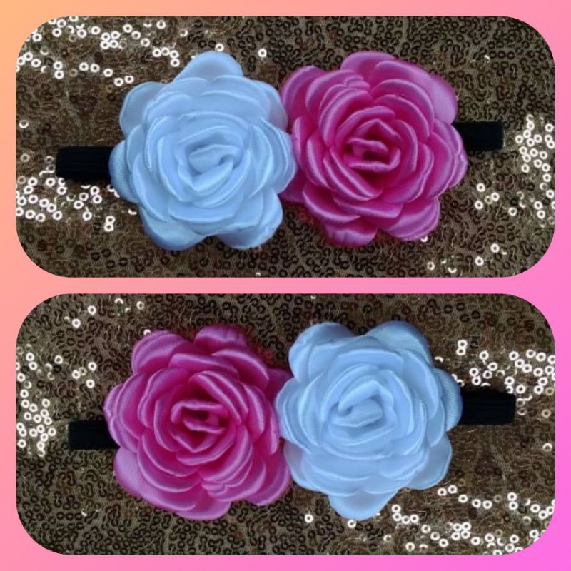 bandana bayi kain karet