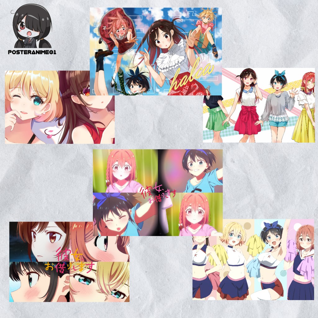 Poster Anime Kanojo Okarishimasu #4 | Poster Kanojo Okarishimasu