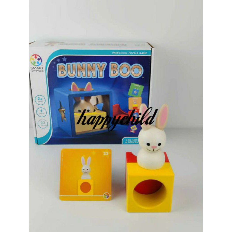 smart games alike bunny boo gift box/preschool puzzle game mainan edukasi/happychild