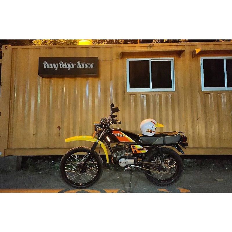 striping lis sticker standar ori yamaha YT 115 striping YT115 sticker YT 115 decal YT115