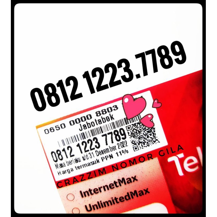 Nomor Cantik Telkomsel Simpati Naik Urut 123. 789. No Cantik Super Hoki 89
