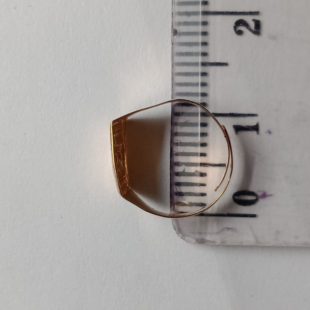 Cincin Emas 17K - Anak 0.5 gr Kadar 750 - 782