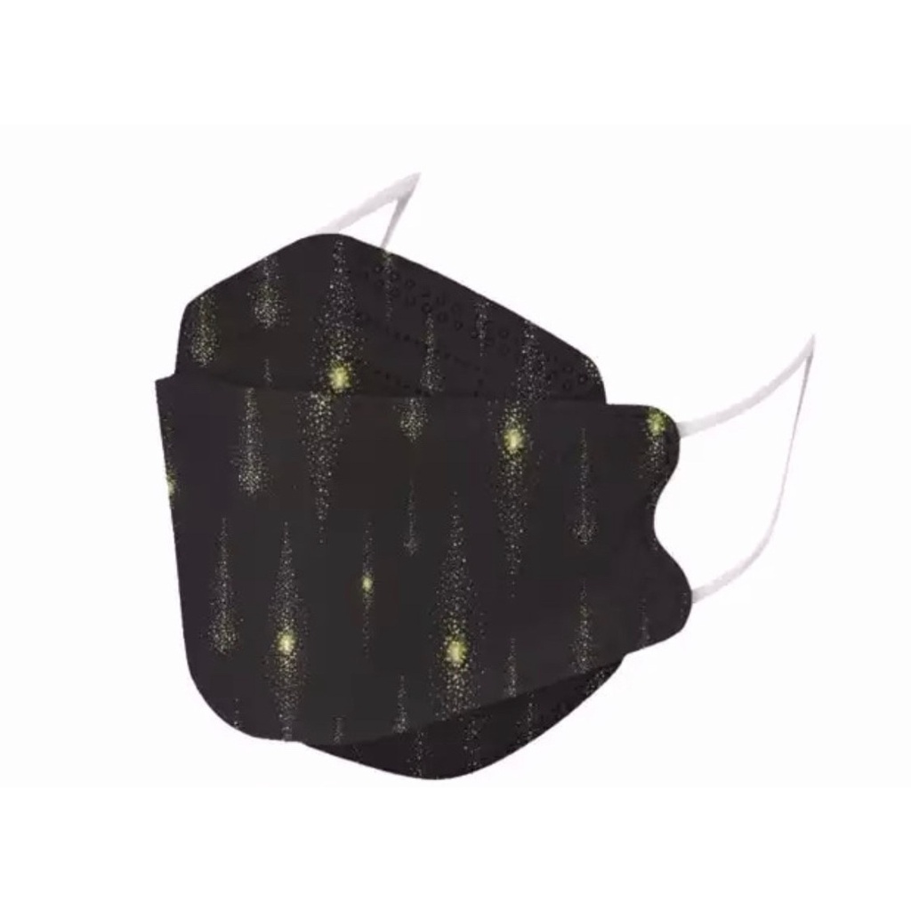 Masker Dewasa KF94 Gold Dots 4 Ply - Satuan