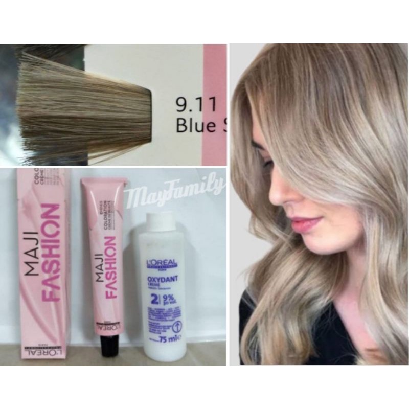 Cat Rambut Loreal Majifashion Series Ash / Ash brown / Loreal Majifashion Pewarna Rambut