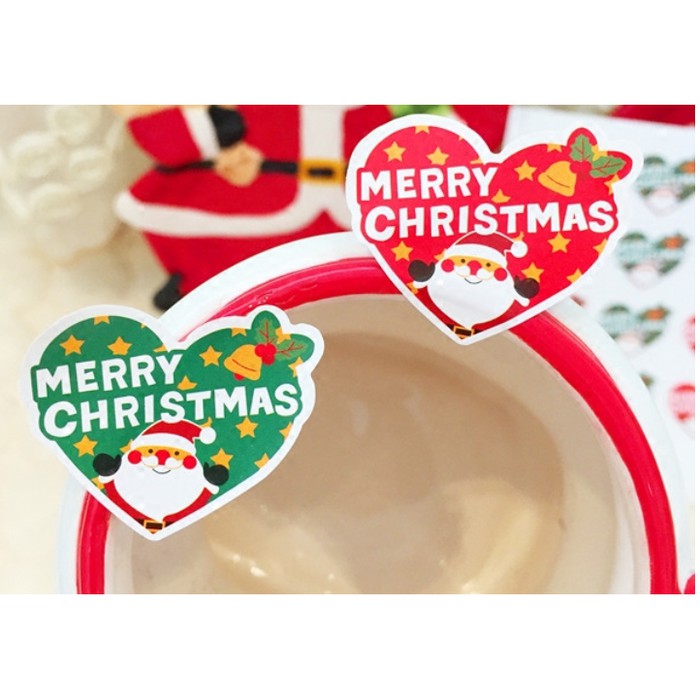 

JGO sticker natal / christmas tempelan hadiah gift edisi spesial santa