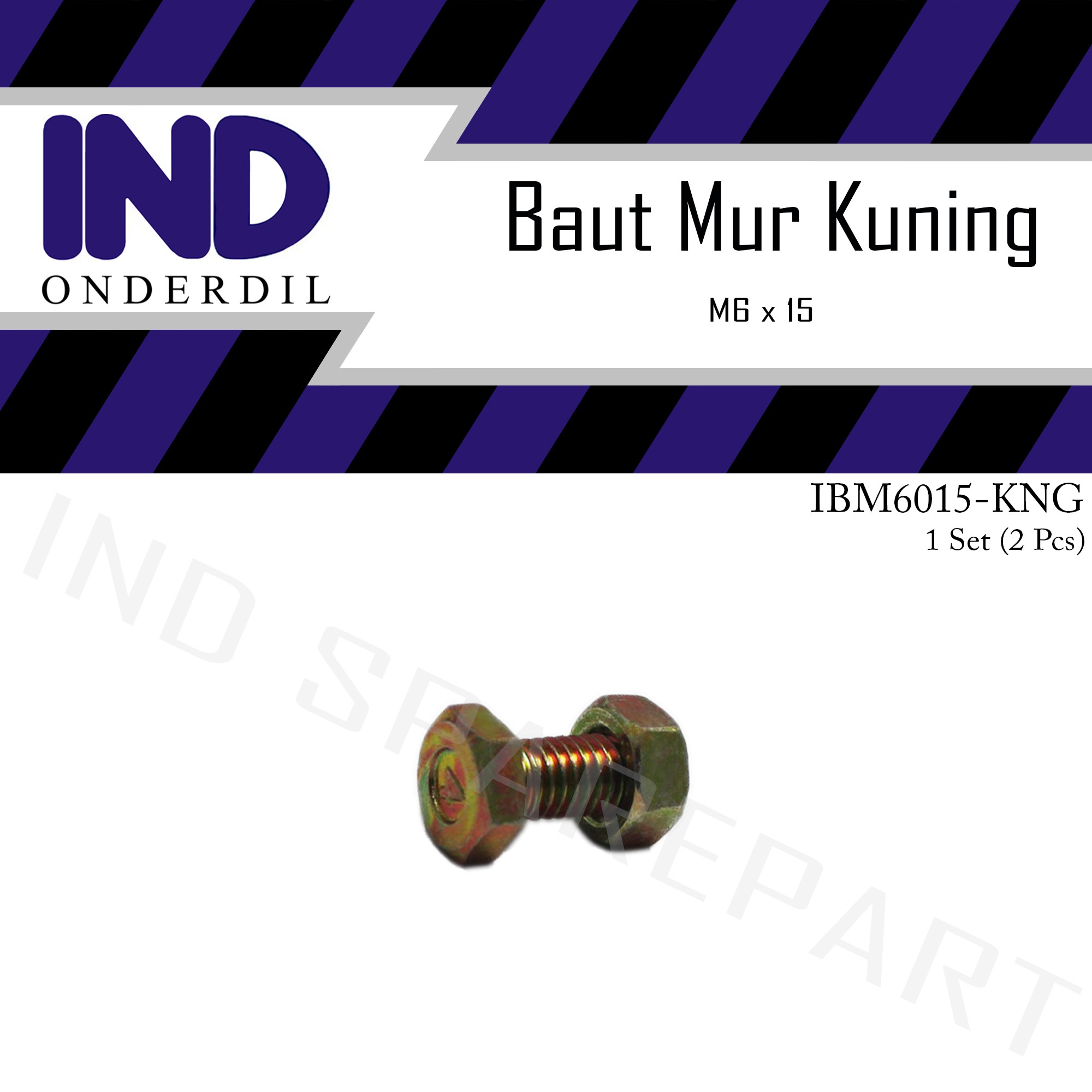 Cuci Gudang Baut-baud Mur-nut Kuning M6x15-m 6 X 15-m6-6x15 Mk6rVyUarG9x3