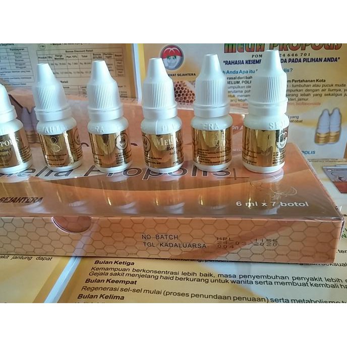 Paket Propolis Melia Sehat Sejahterah Box Original Kode 805